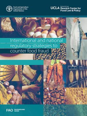 cover image of International and National Regulatory Strategies to Counter Food Fraud